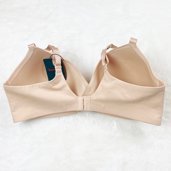 NWT Tommy John Cool Cotton Lightly Lined Wireless Bra Maple Sugar - Picture 4 of 4
